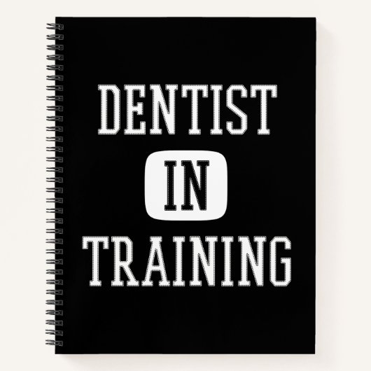 Dentist in Training Future Dentist Dental Student Notitieboek (Voorkant)