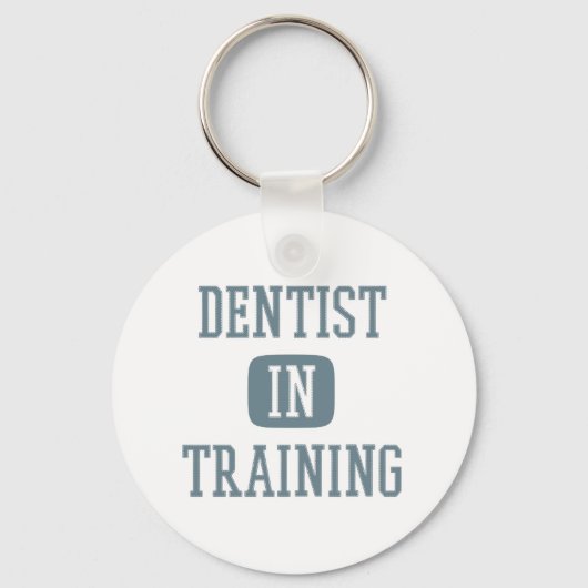 Dentist in Training Future Dentist Dental Student Sleutelhanger (Voorkant)