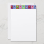 Dentist Invitation Kaart (Achterkant)