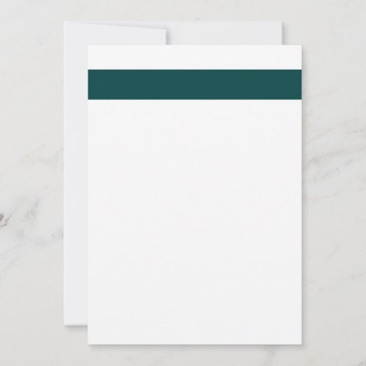 Dentist Invitation Kaart (Achterkant)