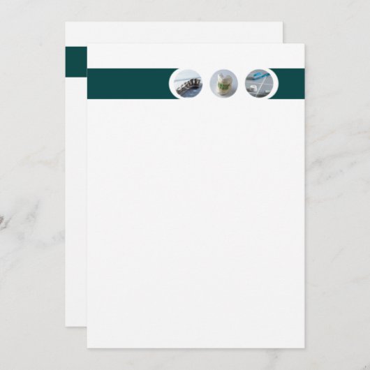 Dentist Invitation Kaart (Voorkant / Achterkant)