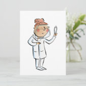 Dentist Kaart (Staand voorkant)