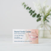 Dentist Kantoor Afsprakenkaartje (Staand voorkant)