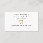 Dentist Kantoor Appointkaarten Afsprakenkaartje (Voorkant)