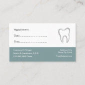 Dentist Kantoor Appointkaarten Afsprakenkaartje (Voorkant)