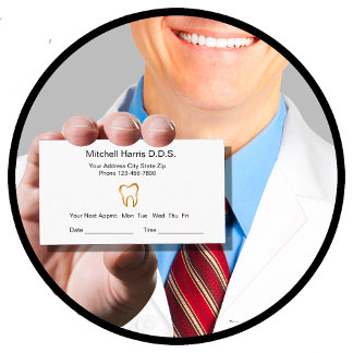 Dentist Kantoor Appointkaarten Afsprakenkaartje