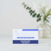 Dentist Kantoor Appointment Card Afsprakenkaartje (Staand voorkant)