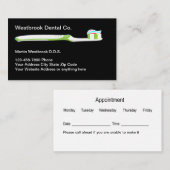 Dentist Kantoor Benoeming Herinneringen Visitekaar Visitekaartje (Voorkant / Achterkant)