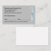 Dentist Kantoor Benoeming Herinneringen Visitekaar Visitekaartje (Voorkant / Achterkant)