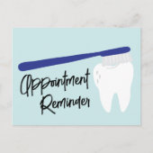 Dentist Kantoor Benoeming Herinneringsherinnering  Briefkaart (Voorkant)