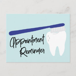 Dentist Kantoor Benoeming Herinneringsherinnering  Briefkaart