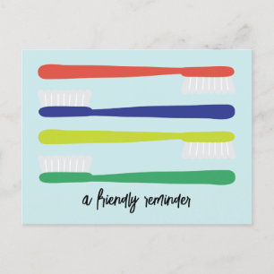 Dentist Kantoor Benoeming Herinneringsherinnering  Briefkaart