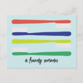 Dentist Kantoor Benoeming Herinneringsherinnering  Briefkaart (Voorkant)