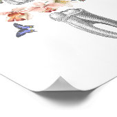 Dentist Kantoor Decor Tooth Anatomal Collage Poster (Hoek)