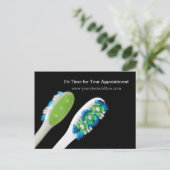 Dentist Kantoor Dental Appointinder Briefkaart (Staand voorkant)