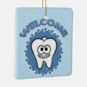 Dentist Kantoor Deurschakelaar Keramisch Ornament (Rechts)