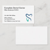 Dentist Kantoor Editable Visitekaartjes Design (Voorkant / Achterkant)