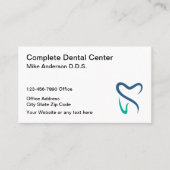 Dentist Kantoor Editable Visitekaartjes Design (Voorkant)