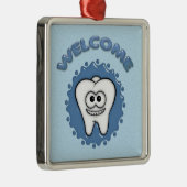 Dentist Kantoor klep Metalen Ornament (Rechts)