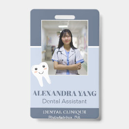 Dentist Kantoor medewerker, tandheelkundige assist Badge