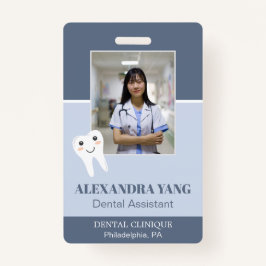 Dentist Kantoor medewerker, tandheelkundige assist Badge