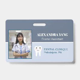 Dentist Kantoor medewerker, tandheelkundige assist Badge