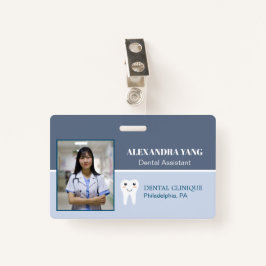 Dentist Kantoor medewerker, tandheelkundige assist Badge