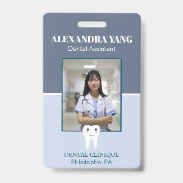 Dentist Kantoor medewerker, tandheelkundige assist Badge