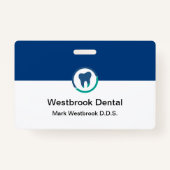 Dentist Kantoor Modern Personeelsnaambadges Badge (Voorkant)