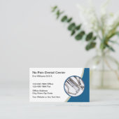 Dentist Kantoor Moderne Visitekaartjes Nieuwe (Staand voorkant)