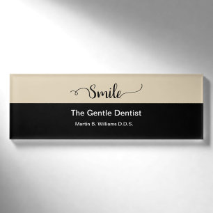 Dentist Kantoor Personeel Modern Naambadge