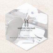 Dentist Kartonnen Onderzetters (Voorkant)