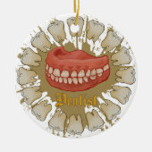 Dentist Keramisch Ornament (Voorkant)