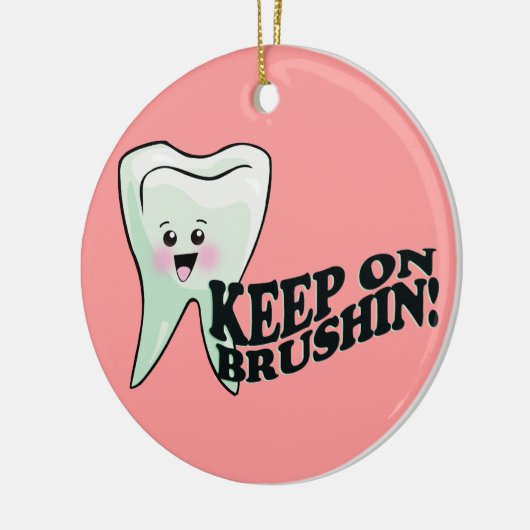 Dentist Keramisch Ornament (Links)