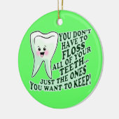 Dentist Keramisch Ornament (Links)