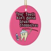 Dentist Keramisch Ornament (Rechts)