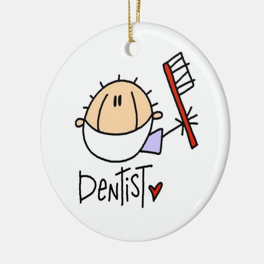Dentist Keramisch Ornament (Links)