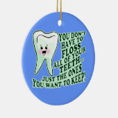 Dentist Keramisch Ornament (Rechts)