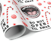 Dentist kerstfeestdag cadeau cadeaupapier (Rol Hoek)