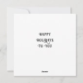 Dentist-kerstfeestkaarten Feestdagenkaart (Achterkant)