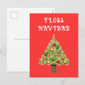 Dentist-kerstfeestkaarten Feestdagenkaart (Voorkant / Achterkant)