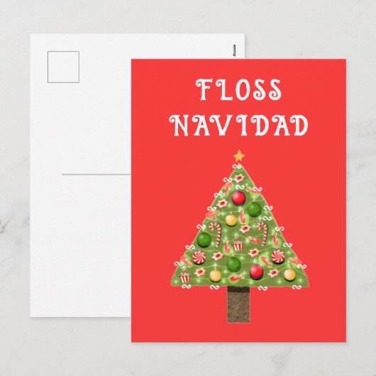 Dentist-kerstfeestkaarten Feestdagenkaart (Voorkant / Achterkant)