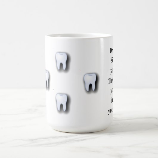 Dentist klassieke mok (Center)