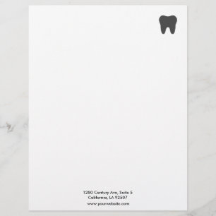 Dentist Letterhead Briefhoofd Ontwerp
