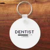 Dentist Loading Glitch Pixel Humor Sleutelhanger (Voorkant)