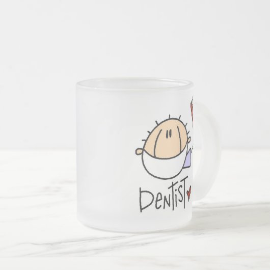 Dentist Matglas Koffiemok (Voorkant rechts)