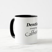Dentist met Caffeine Mok (Voorkant links)