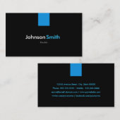 Dentist Modern Aqua Blue Visitekaartje (Voorkant / Achterkant)