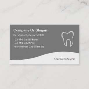 Dentist Modern Design Visitekaartjes Afsprakenkaartje