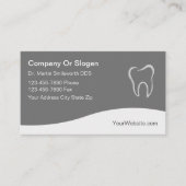 Dentist Modern Design Visitekaartjes Afsprakenkaartje (Voorkant)